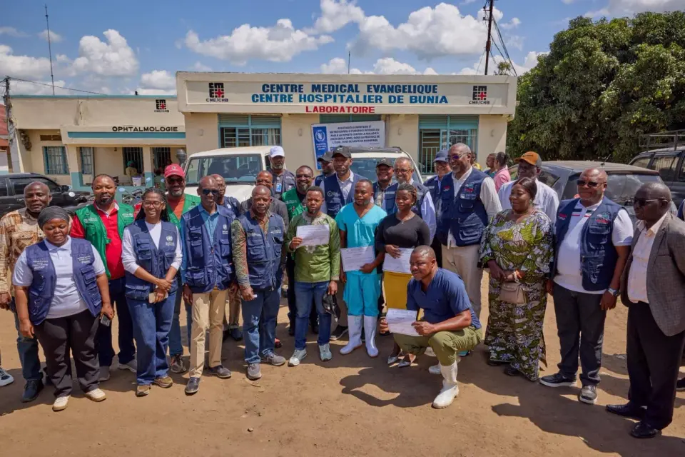 Frontline Ebola recoveries boost DRC outbreak response