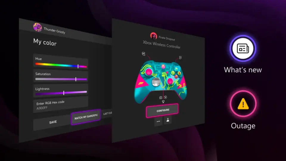 Xbox Insider Preview expands personalization with color codes, controller preview, and on-console status