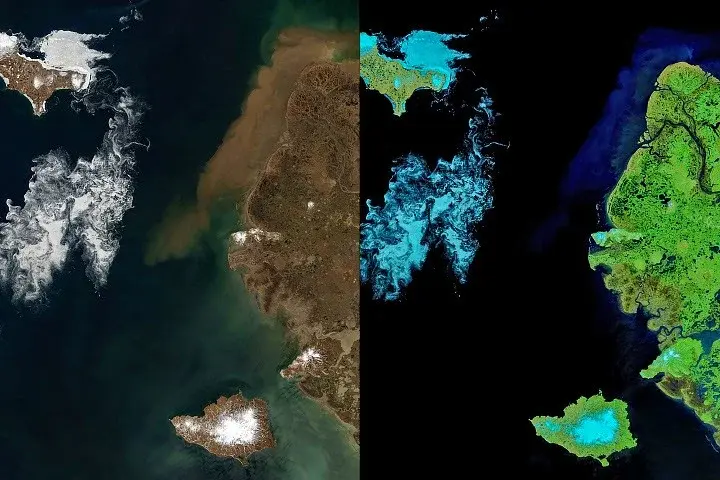 Bering Sea Ice Breaks Up as Summer Approaches