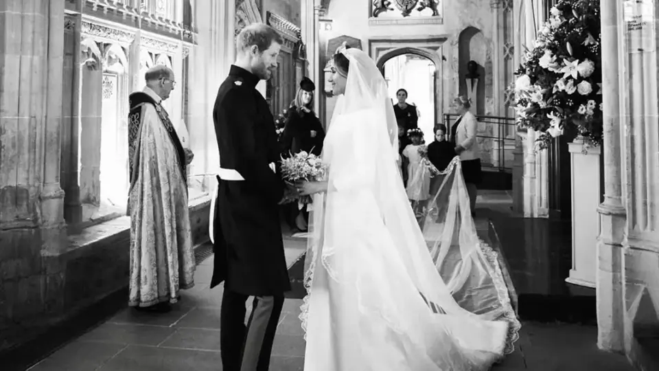 Meghan and Harry Mark Eight-Year Anniversary with New Wedding Photos