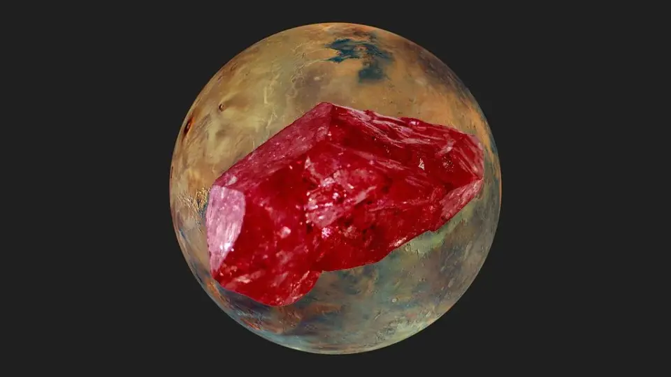 Mars meteorite reveals rare garnet, a mineral clue to ancient Martian geology