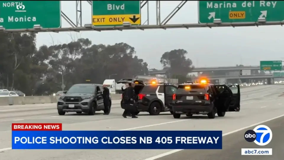 Fatal LAPD-Involved Shooting Ends Playa Vista 405 Chase