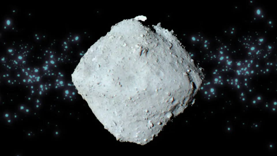 Millennium-Old Micrometeorite Swarm Scratched Ryugu's Surface