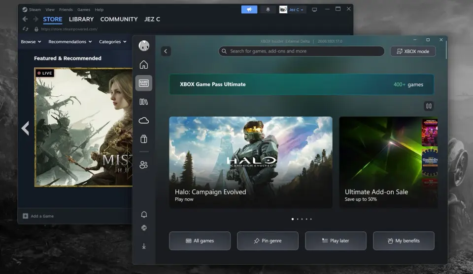 Xbox doubles down on PC gaming while keeping Steam in the mix