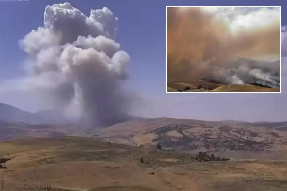 Ridge Fire prompts freeway shutdown and evacuations near Gorman