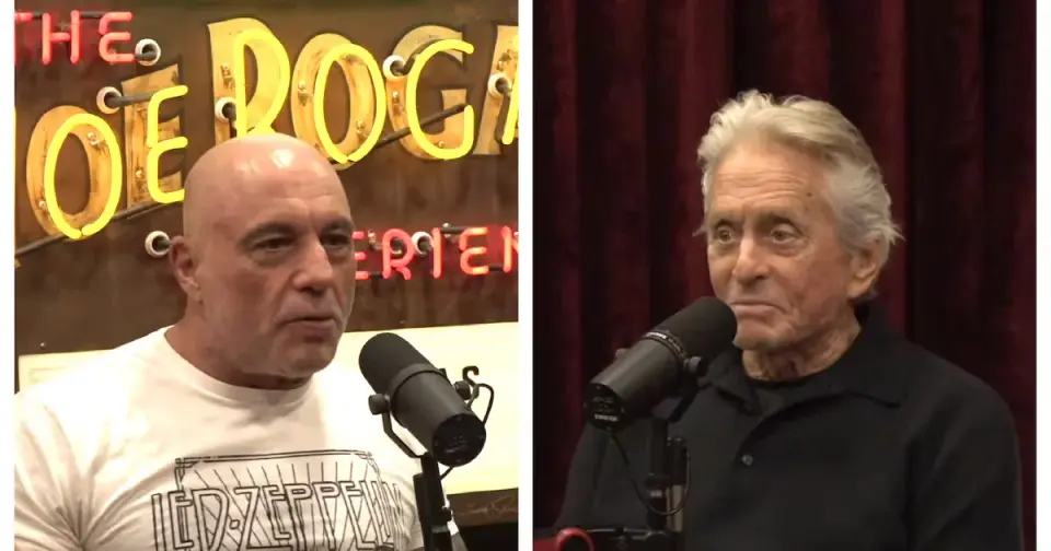 Michael Douglas Presses Joe Rogan on Shift in Stance Toward Trump