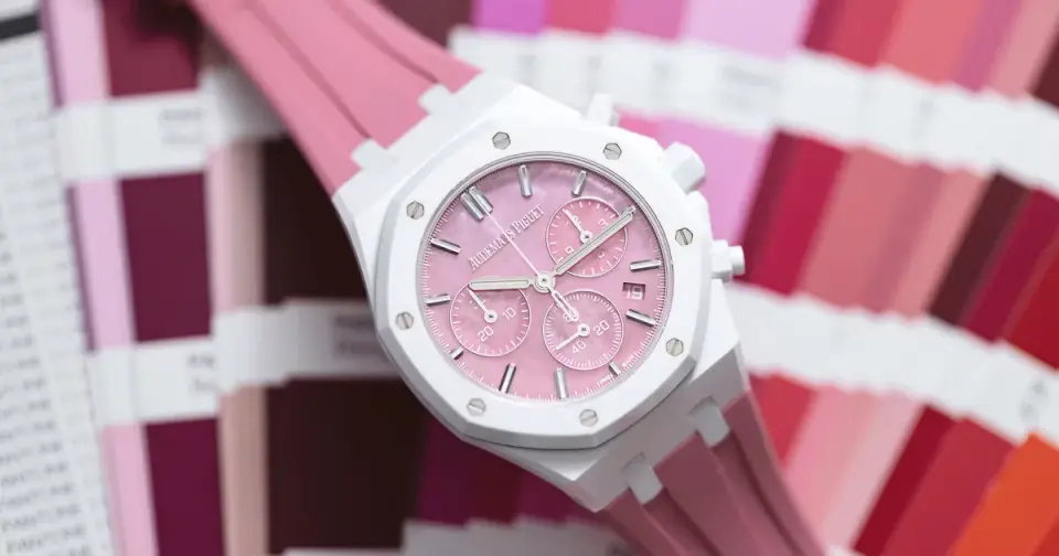 Serena Williams Debuts Pink-Ceramic Audemars Piguet Royal Oak Limited Edition