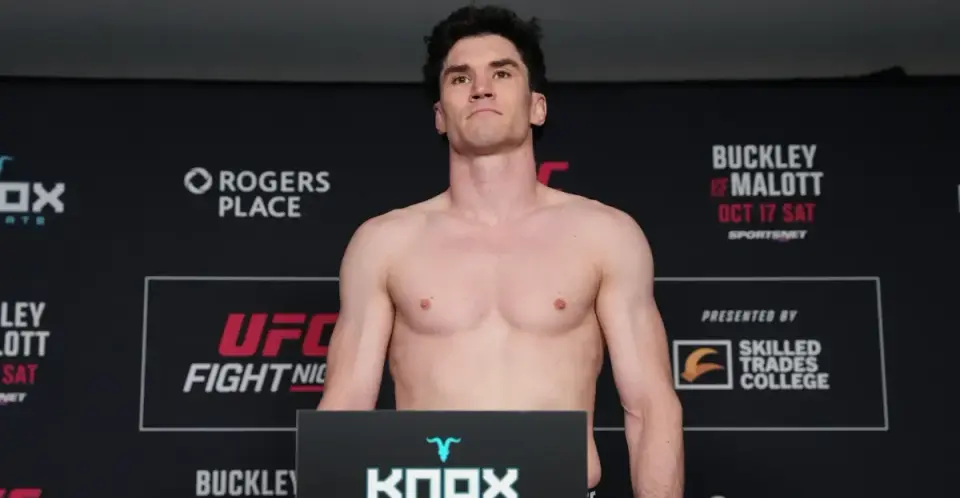UFC Edmonton Weigh-Ins: All 26 Fighters Make Weight Ahead of Buckley-Malott Main Event