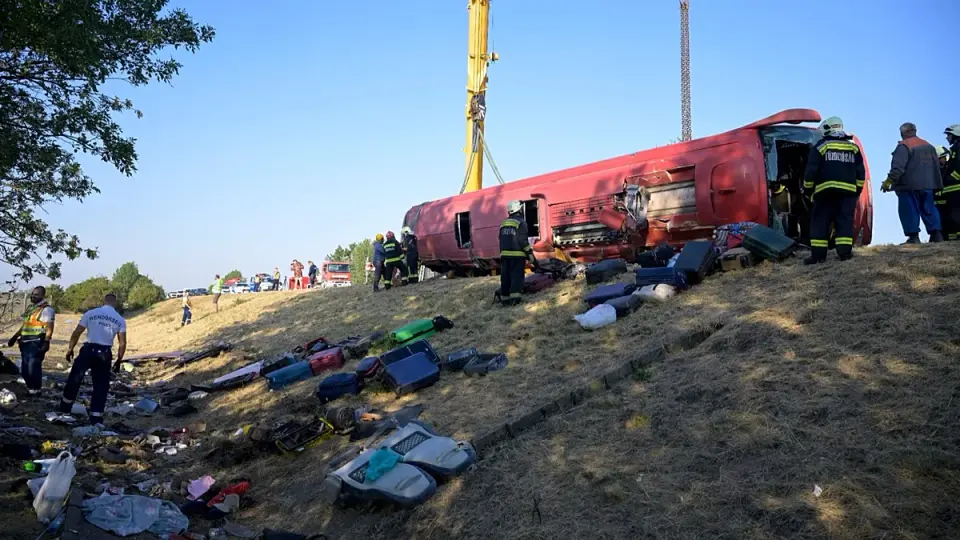 Hungary bus crash kills at least 12 Polish pilgrims