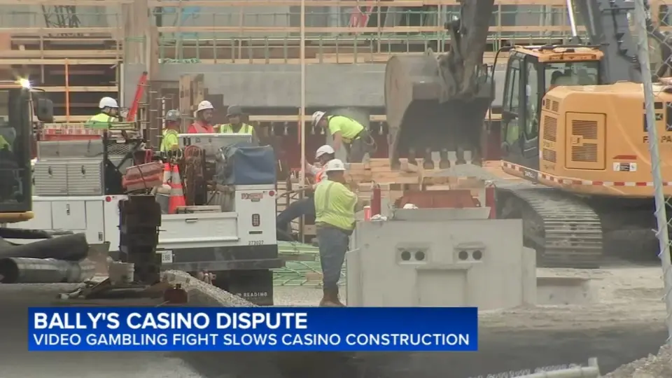 Bally's Chicago casino construction paused amid city dispute over video gambling