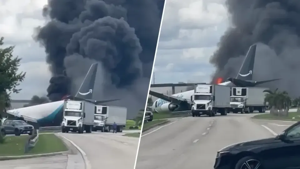 Amazon Cargo Plane Overruns Miami Runway, Killing Five and Striking Vehicles