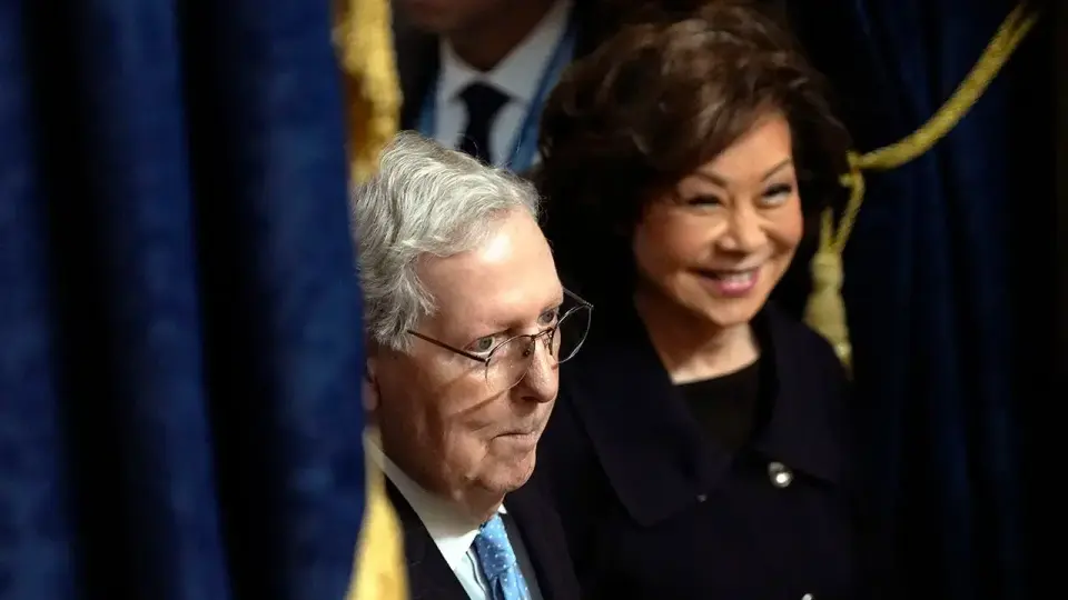 Elaine Chao's China Trip Outlasts McConnell's Hospitalization