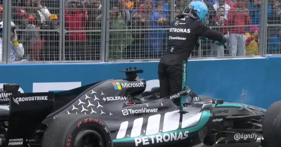 FIA fines Russell for on-track outburst after Montreal retirement
