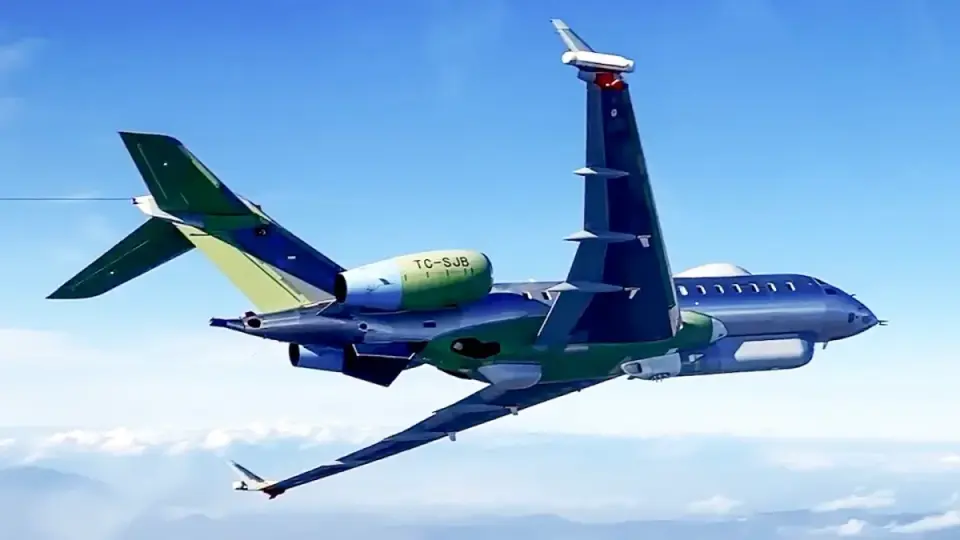 Turkey's HAVA SOJ Electronic Warfare Jet Moves Closer to Readiness in New Imagery