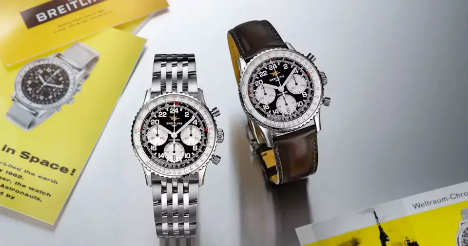 Breitling Moves Iconic Navitimer B09 and Cosmonaute B02 to Core Collection