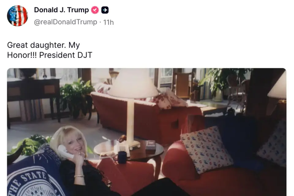 Trump's 'great daughter' post sparks online guessing game over the woman's identity
