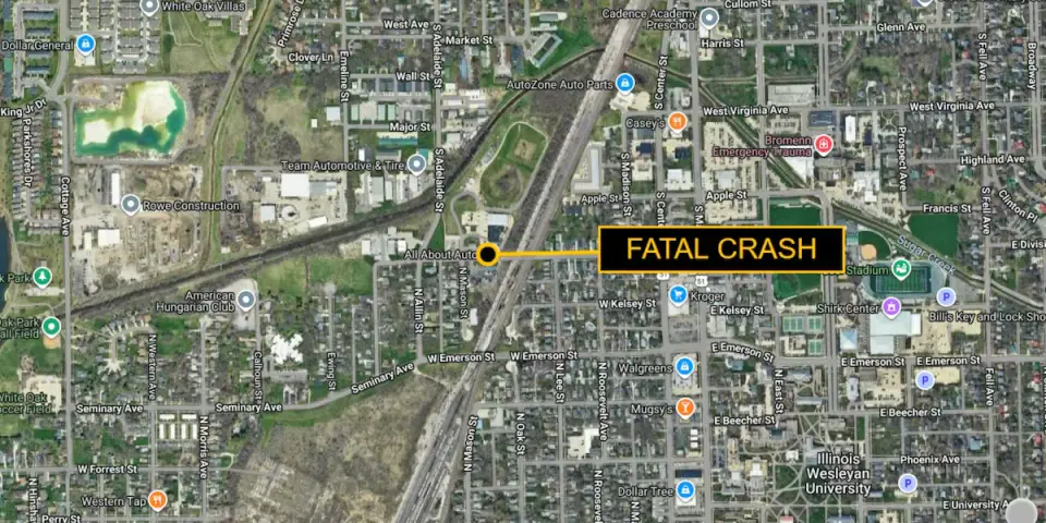 Fatal Crash in Bloomington Involves Electric Scooter and Van