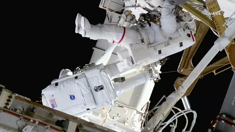 ISS antenna swap set for spacewalk today by two astronauts