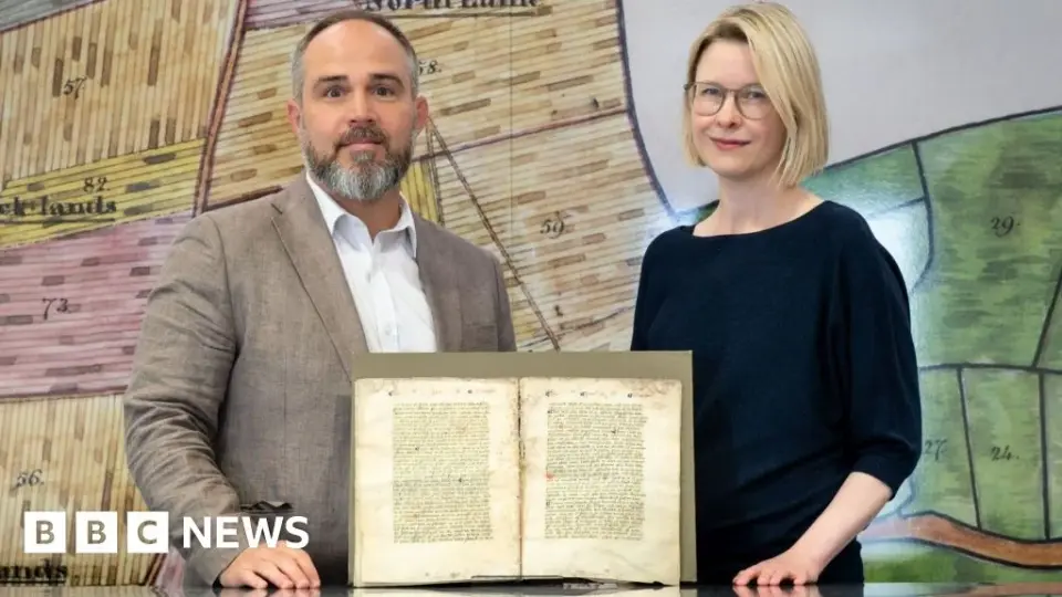 Brighton archive yields six rescued pages from a Tudor manuscript