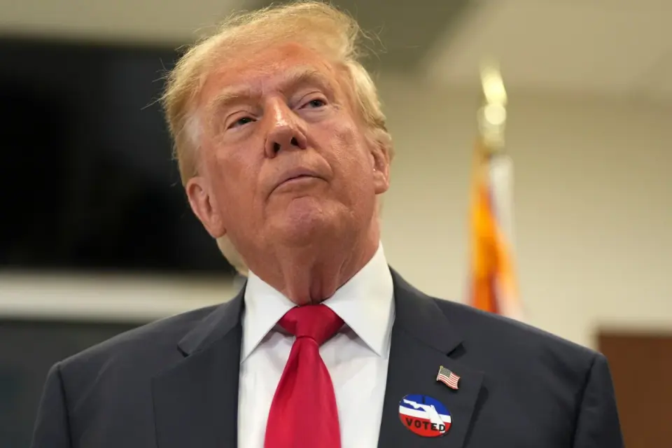 Trump Casts Ballot in Florida, Defends Controversial Ad and Iran Strategy
