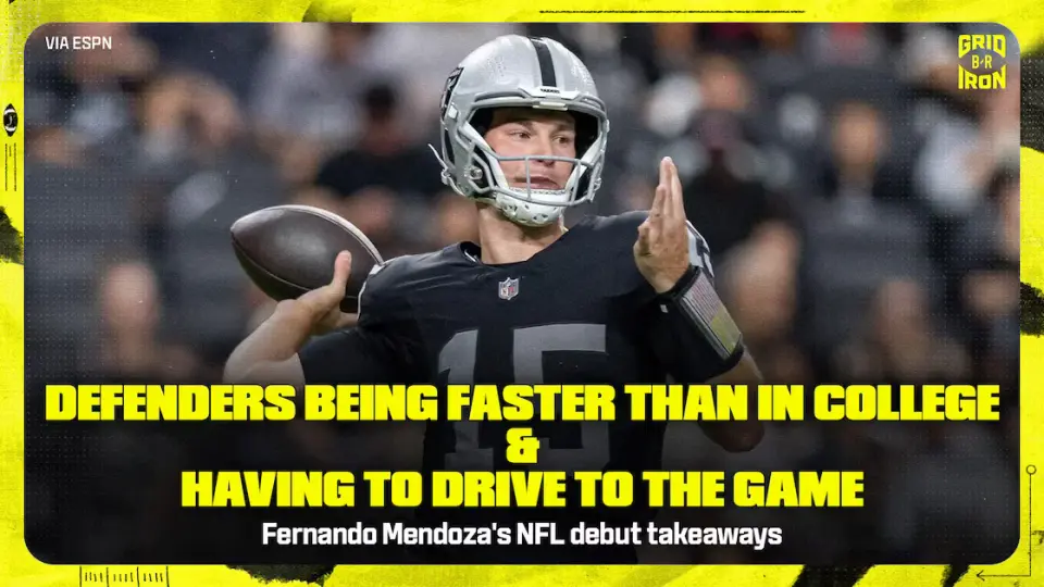 Mendoza Vows Growth After Raiders Preseason Debut