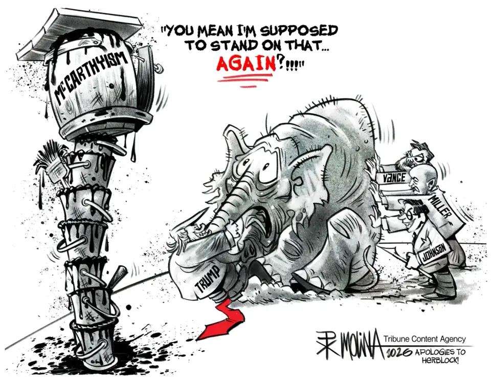 McCarthyism Reborn: A Fresh Cartoon Critique of Today's GOP
