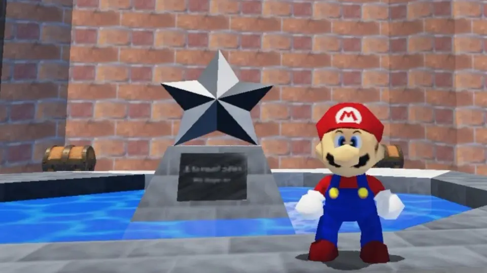 Computational Analysis Suggests Super Mario 64 Plaque Reads 'Eternal Star'