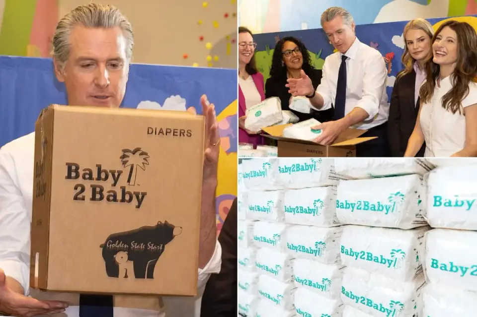 Newsom diaper deal prompts cronyism questions amid wife-linked nonprofit ties