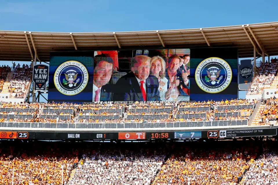 Knoxville Fans Split on Trump's College Football Visit Amid Midterm Jitters