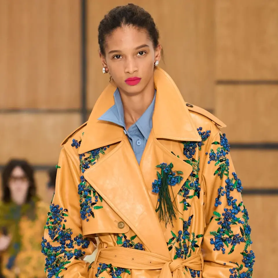 Burberry Closes London Fashion Week with Birtwell Collaboration and Youthful Trenches