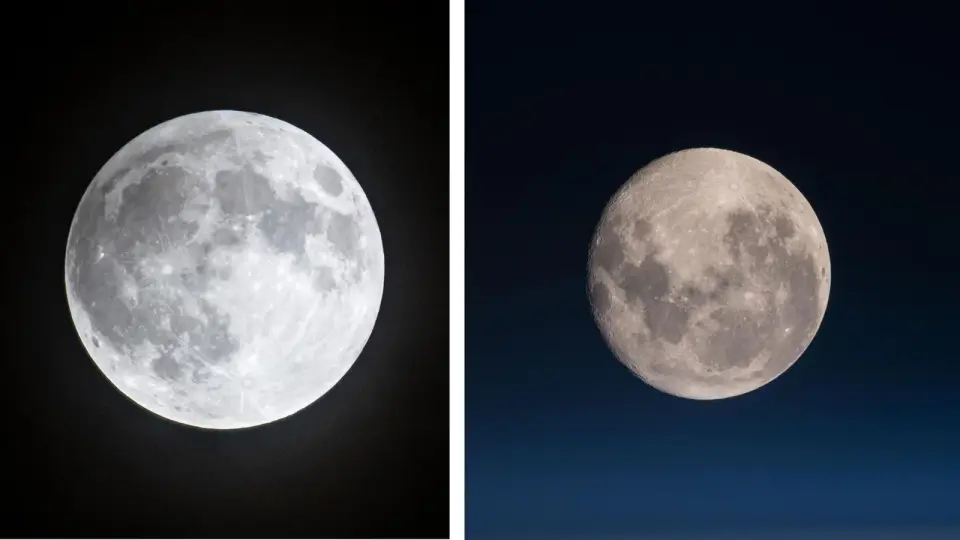 The Moon Looks Different Depending on Where You Stand