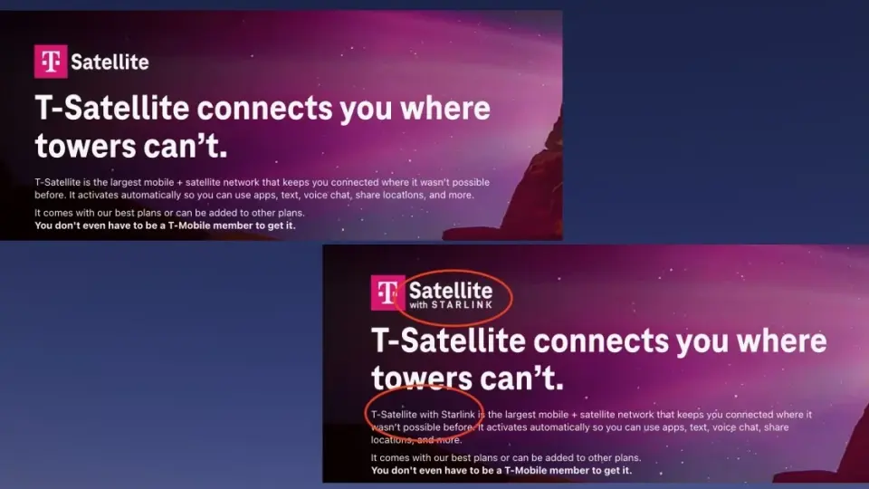 T-Mobile Drops Starlink Branding as Big Three Launch Satellite Joint Venture