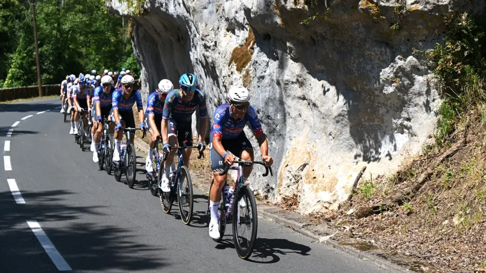 Tour de France Stage 9 cut short as central France bakes under red heat alert