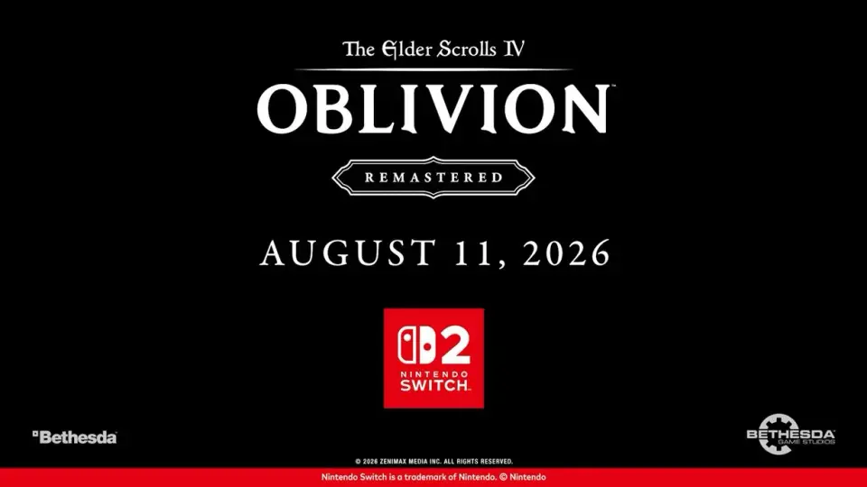 Oblivion Remastered for Switch 2 delivers 30 FPS, DLSS, and mouse support