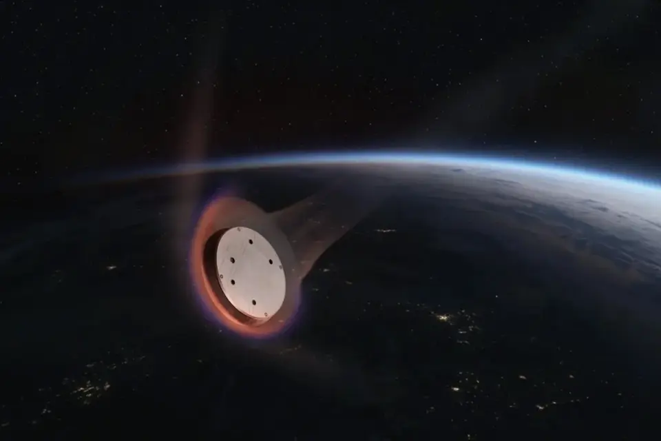 SpaceX Quietly Tests Secret Flying-Saucer Capsule for In-Space Manufacturing