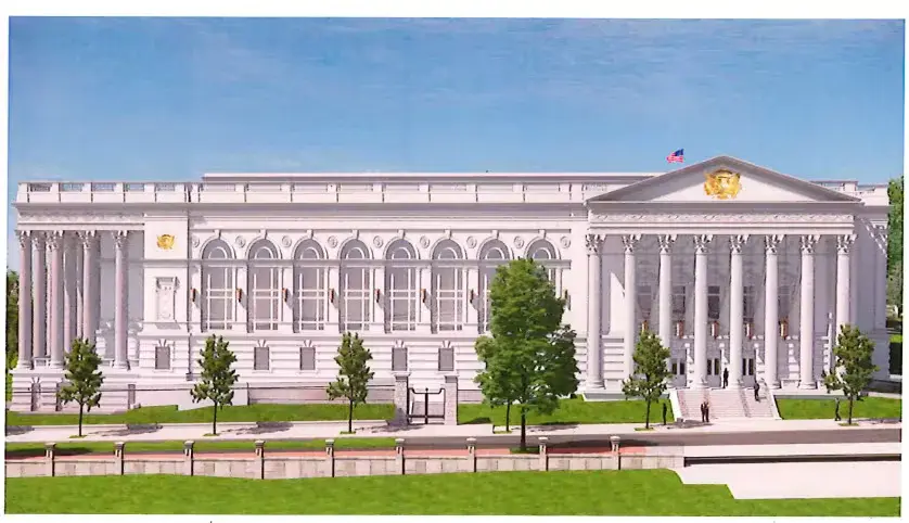 Trump Pushes Gold Seals on White House Ballroom, Fuelling Preservation Debate