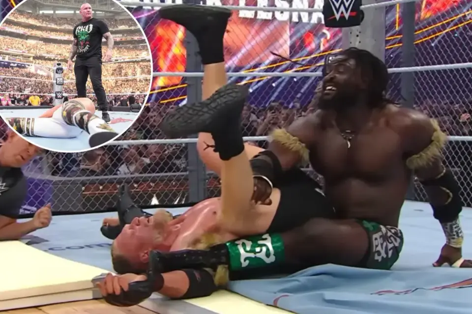 Oba Femi Stuns Lesnar in Hell in a Cell at SummerSlam Night 1