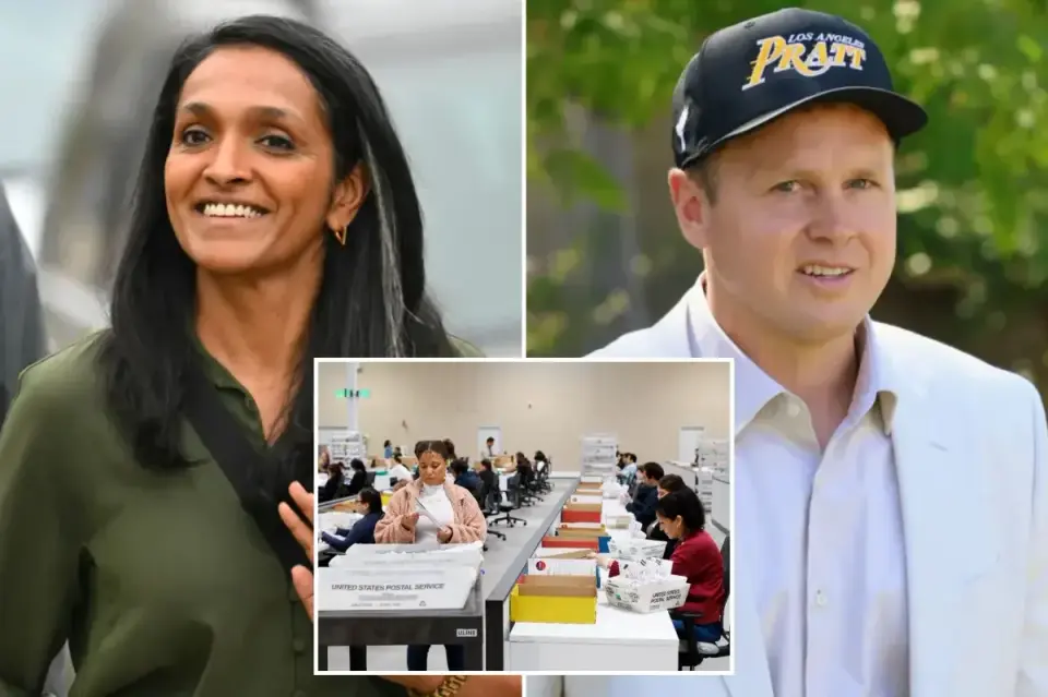 Late ballot drop tightens LA mayoral race as Raman closes in on Pratt