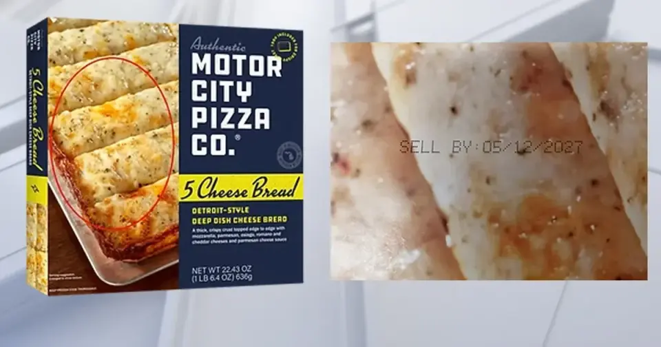 Salmonella-linked milk recall widens as Motor City Pizza Co. 5 Cheese Bread is pulled from major retailers