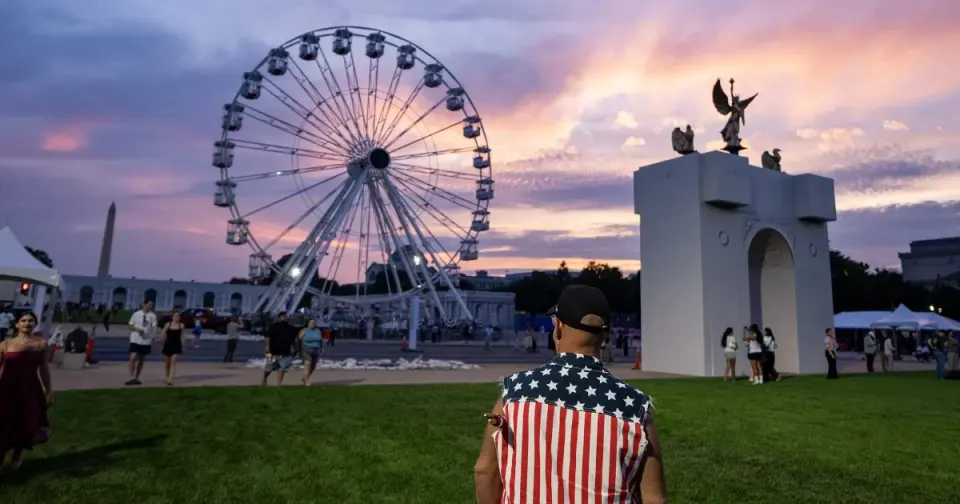 Patriotic Atmosphere Surfaces at Trump's Great American State Fair, Attendees Say