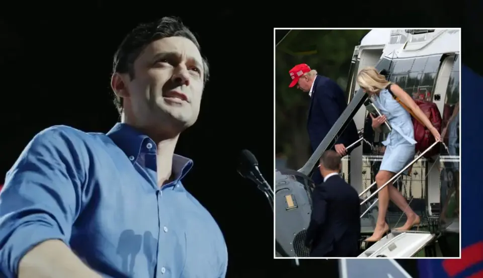 Ossoff Slams Trump Over Natalie Harp Ties Amid Navy Deployment Critique