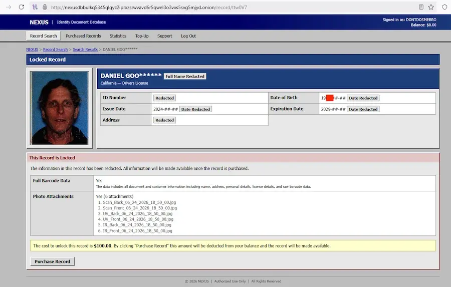 FBI probes dark-web sale of 153 million IDs, including Hegseth's, linked to IDScan.net