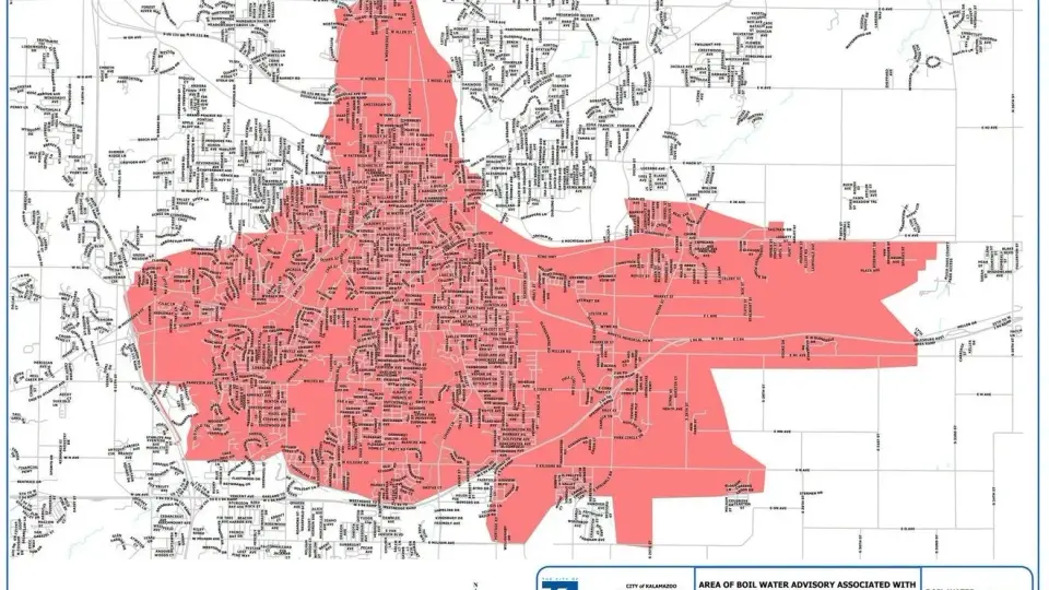 Kalamazoo issues boil-water advisory for all city water customers amid contamination concerns