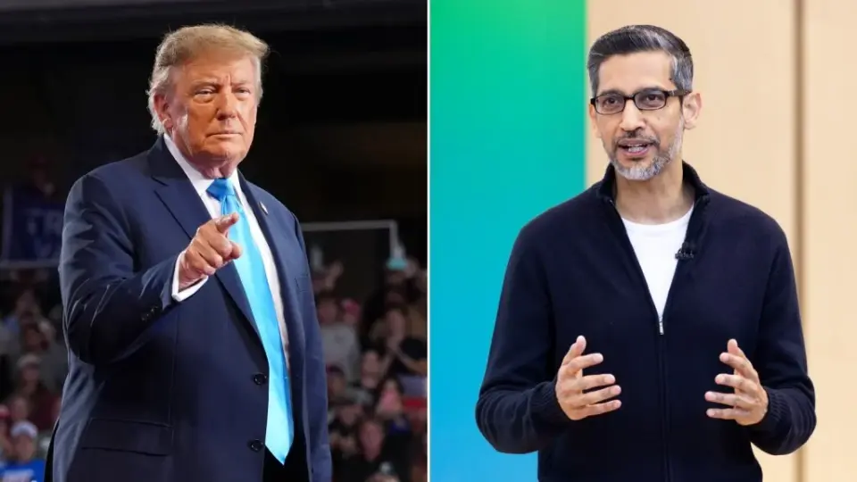 Trump Abandons Bid to Rename Atlantic Ocean After Google CEO Refusal