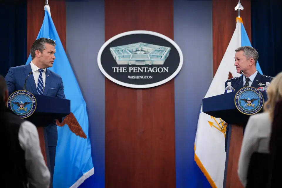 Hegseth touts victory, Caine urges caution on Iran ceasefire