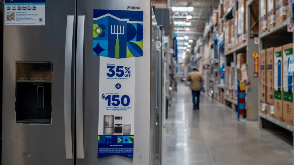 Whirlpool warns Iran war triggers recession-level slump in U.S. appliance demand