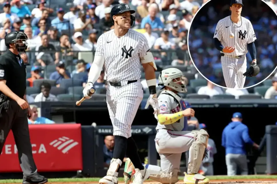 Calf injury sidelines Judge as Yankees cling to pennant hopes