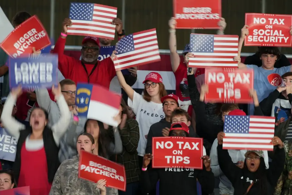 Trump’s Greenville Rally Highlights GOP Struggles in NC Senate Race
