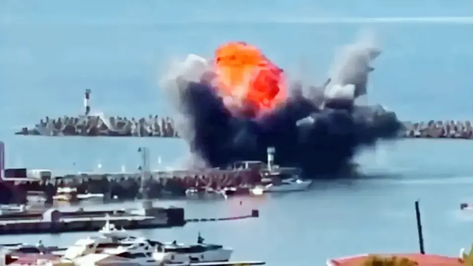 Ukraine Launches First Sea Drone Strike on Russian Resort City of Sochi