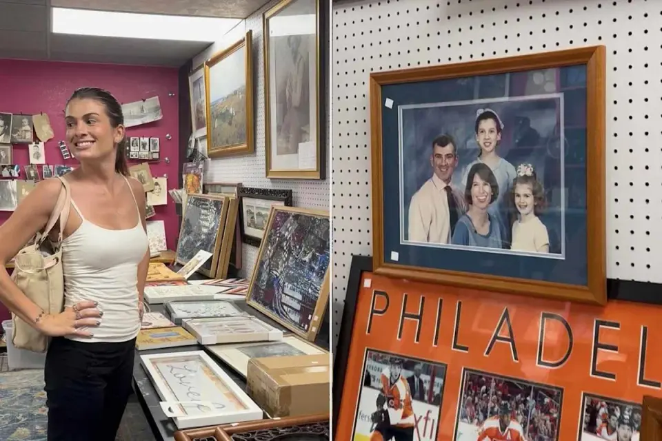 Portrait on the Move: Decades-Old Family Photo Pops Up in a Thrift Shop